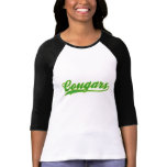 Cougars Faux Baseball Jersey T-Shirt