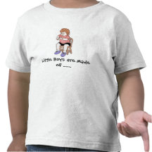 Counting - Little Boys are made of ...... T-Shirt
