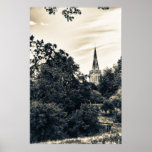 Country Church (vintage style) Print