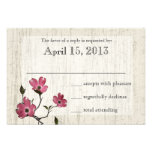 Country Dogwood Wedding Custom Invitations