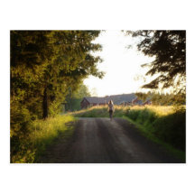 Country Girl Post Card