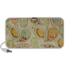 Country Paisley iPod Speakers