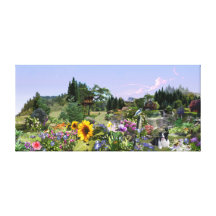 Country Real Estate Canvas Print
