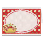 country strawberry greeting cards
