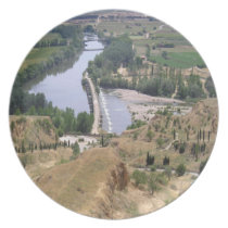 Country Views - A River View plates