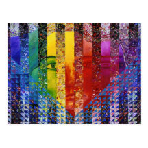 Counundrum I – Rainbow Woman Postcards