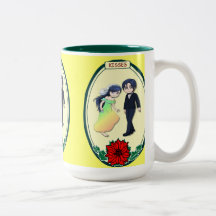 Couple, Kisses mug