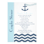 Couples Coed Wedding Shower Invitation - Nautical