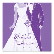 Couples Shower Invitation - Blue invitations