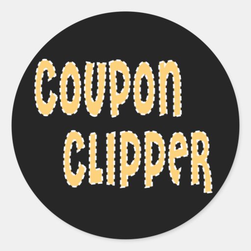 Coupon Clipper Sticker