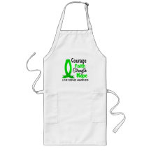 Courage Faith Strength Hope Lyme Disease Apron