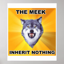 Courage Wolf Meek Inheritance Print