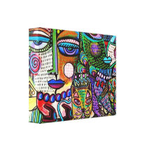 Courtesan Goddesses Canvas Stretched Canvas Print