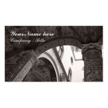 Courtyard Detail Business Cards