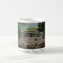 Covell lake bridge Japanese Gardens Sioux Falls SD Coffee Mug