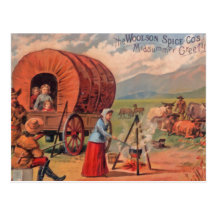 Covered Wagon Post Cards