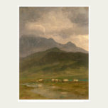 Covered Wagons by Bierstadt (0101A) posters