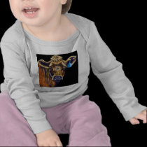Cow Art - Lucky Number Seven t-shirts