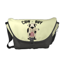 Cow-Boy Messenger Bags