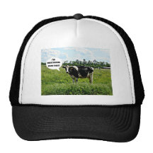 Cow Humour Mesh Hats