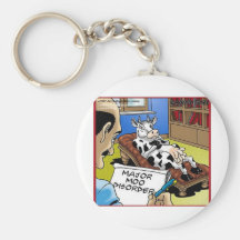 Cow In Therapy 4 Mooo Disorder Gifts Tees Cards Key Chains