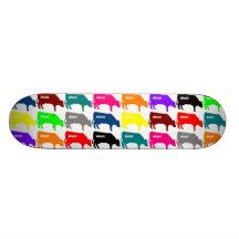 Cow Logo Skateboard