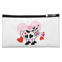Cow Lovers Makeup Bag