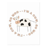 Cow Moo Postcard