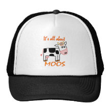 Cow Moos Mesh Hats