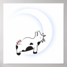 Cow Pooped Print