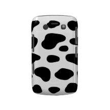 Cow Print Blackberry Bold Case