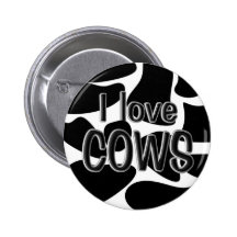 Cow Spots Button