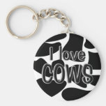 Cow Spots Key Chains