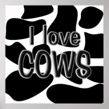 Cow Spots Posters