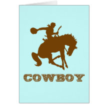 Cowboy Greeting Card