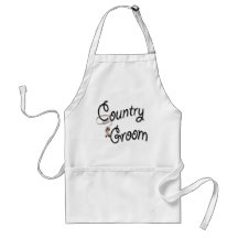 Cowboy Groom Gifts and Favours Apron