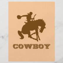 Cowboy Personalized Flyer