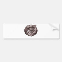 Cowboy Sepia Bumper Sticker