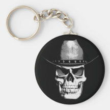 Cowboy Skull Key Chains