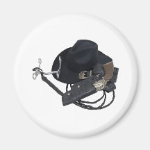 CowboyHatTools090309 Refrigerator Magnet