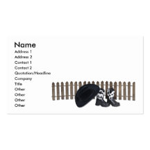 CowboyHomestead092610, Name, Address 1, Address... Business Card Templates