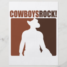 Cowboys Rocks! Full Color Flyer