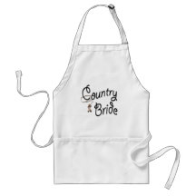 Cowgirl Bride Gifts and Favours Apron