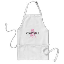 Cowgirl Bronc Horse (pink horse version) Apron