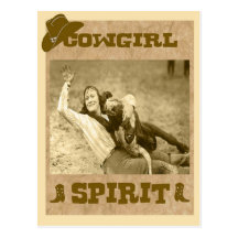Cowgirl Spirit Postcard