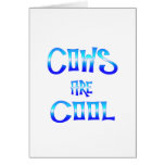 Cows are Cool Greeting Cards