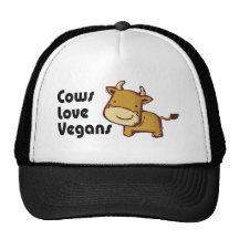 cows love vegans hat