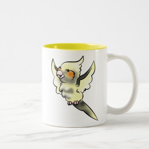 Coy Cockatiel Coffee Cup Coffee Mug