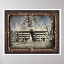 Coyote & Deer Creek Water Co. Office, Nevada City Print