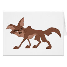 Coyote Greeting Card